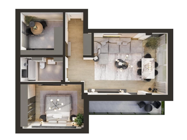 Apartament 2 camere - Pacurari