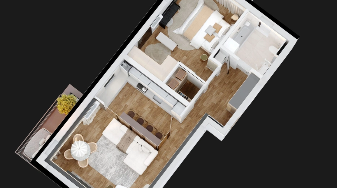 Imagine apartament