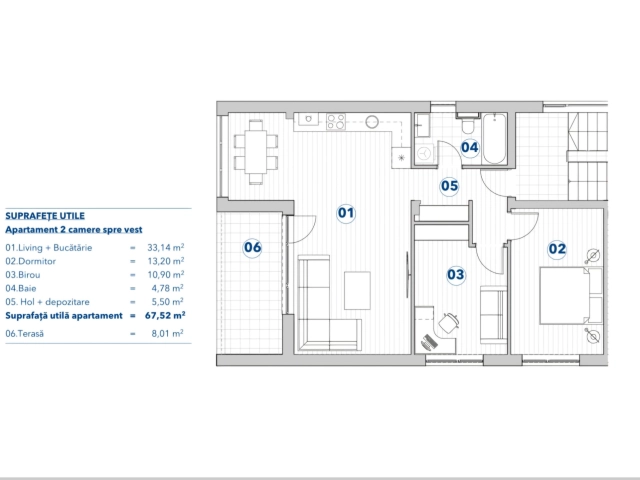 Apartament 3 camere - Pacurari