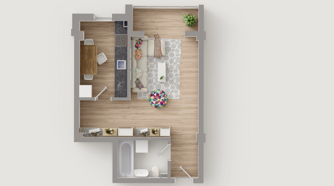 Imagine apartament
