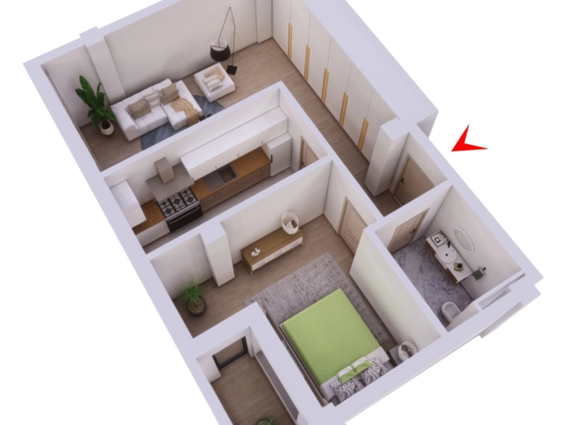 Apartament 2 camere - Pacurari