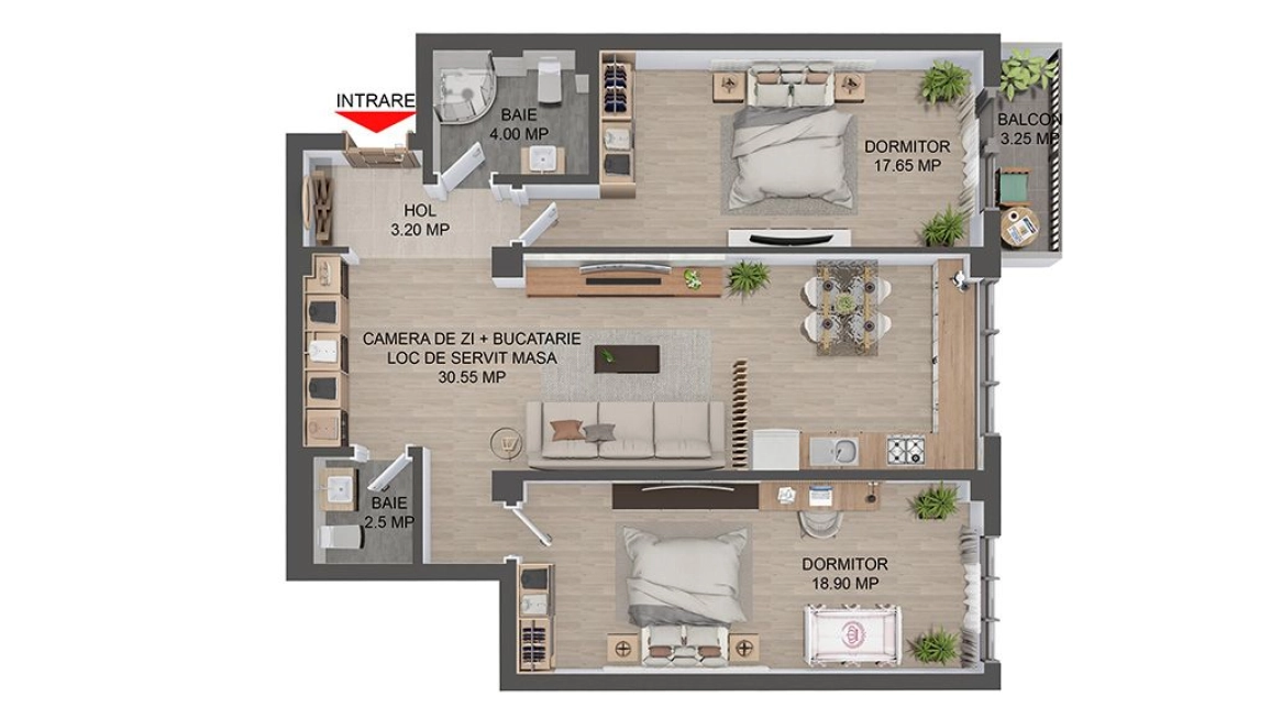 Imagine apartament